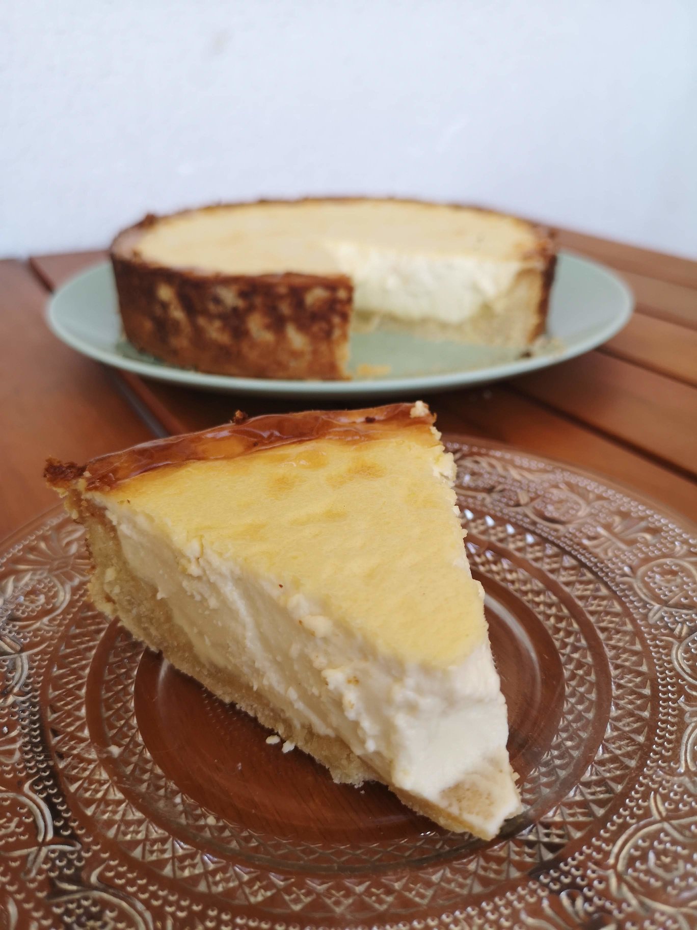 Tarta de queso del restaurante Zuberoa · LaWebcinera