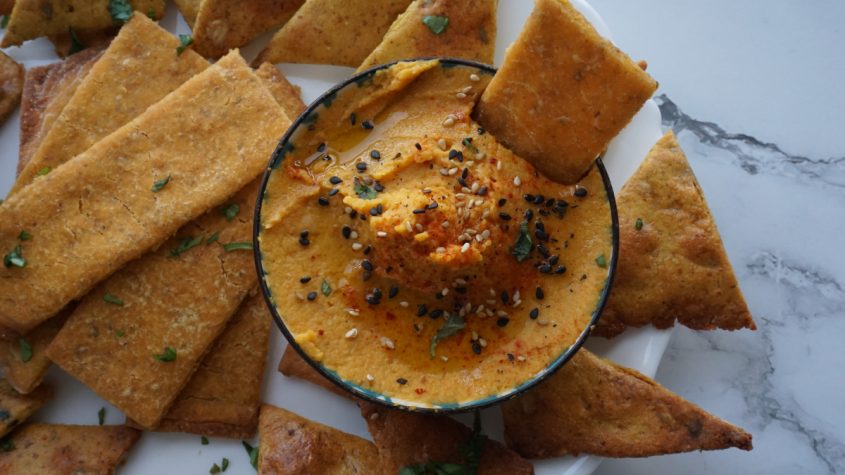 Receta de Hummus de zanahoria asada