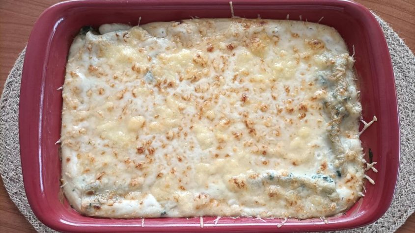 Canelones de espinacas y ricotta: Receta rápida, saludable y con truco